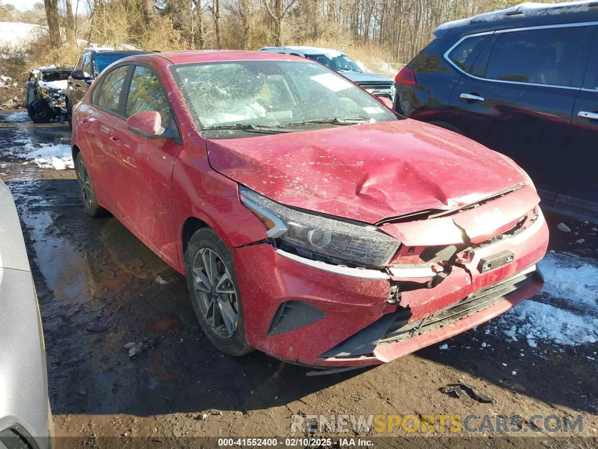 1 fotografías del automóvil dañado 3KPF24AD1NE471330 KIA FORTE 2022