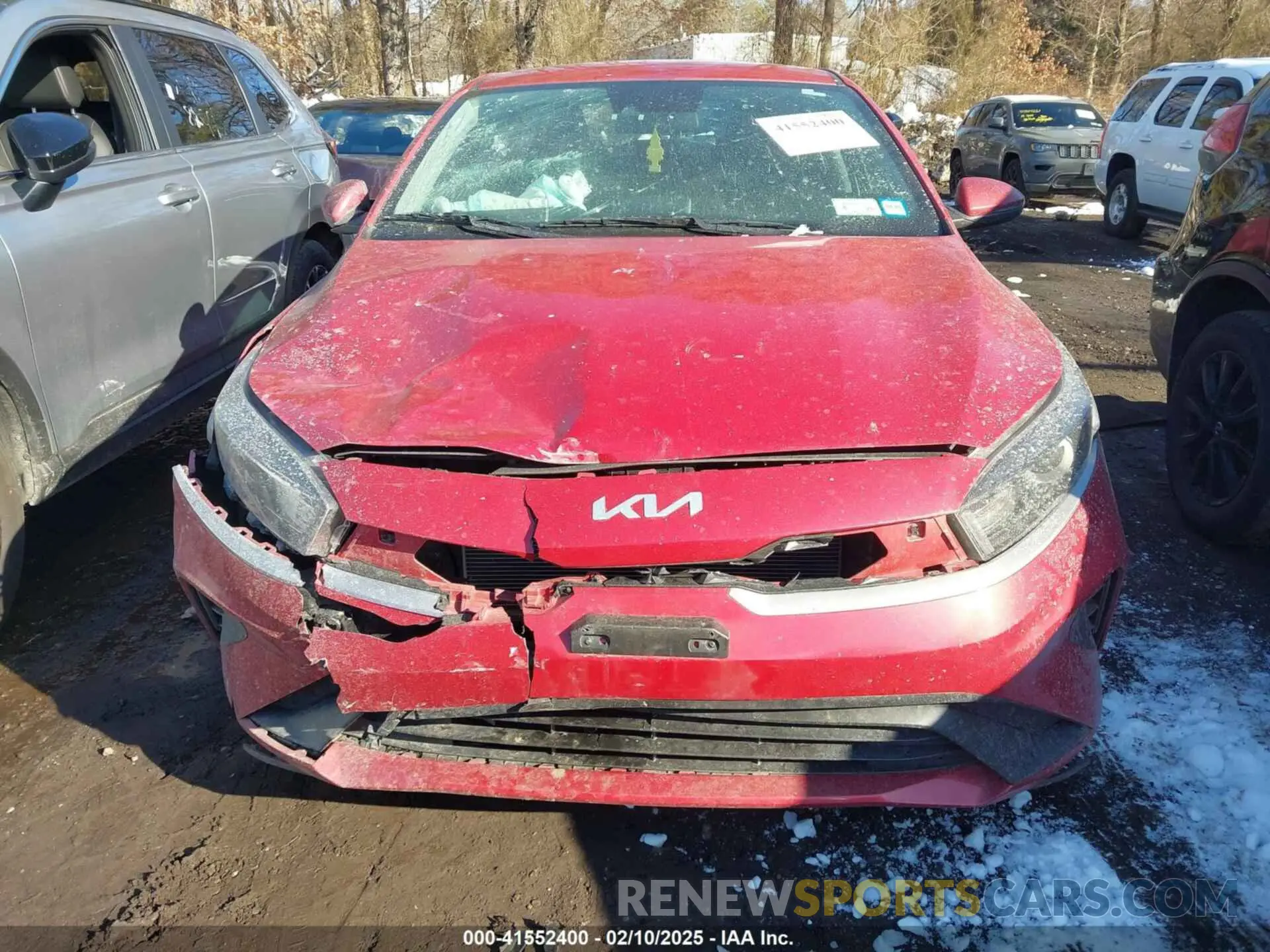 12 fotografías del automóvil dañado 3KPF24AD1NE471330 KIA FORTE 2022