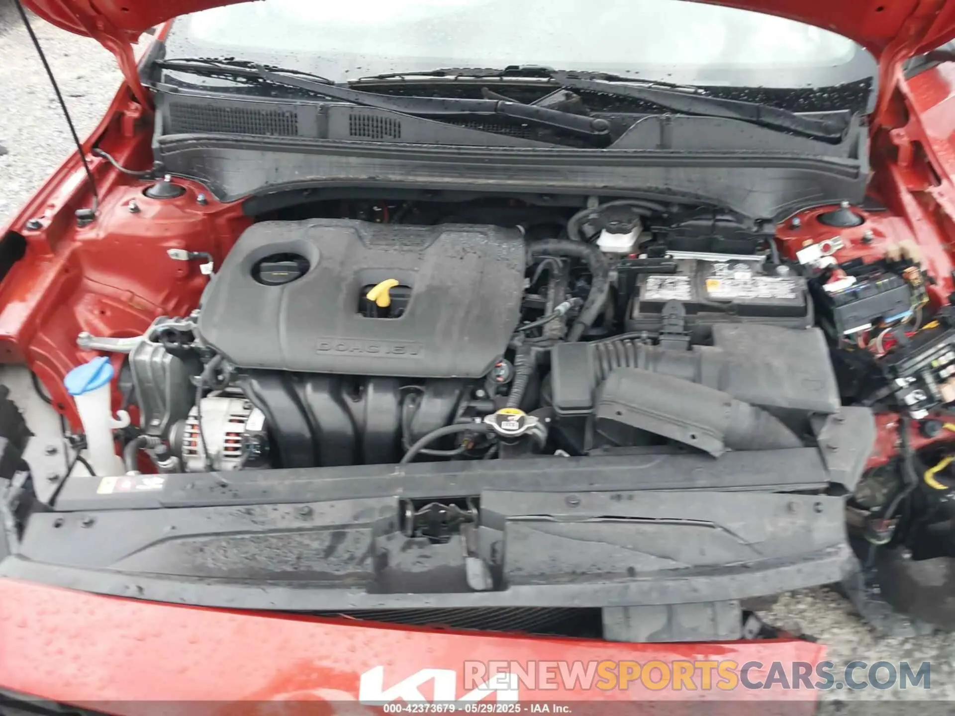 10 fotografías del automóvil dañado 3KPF24AD1NE487950 KIA FORTE 2022