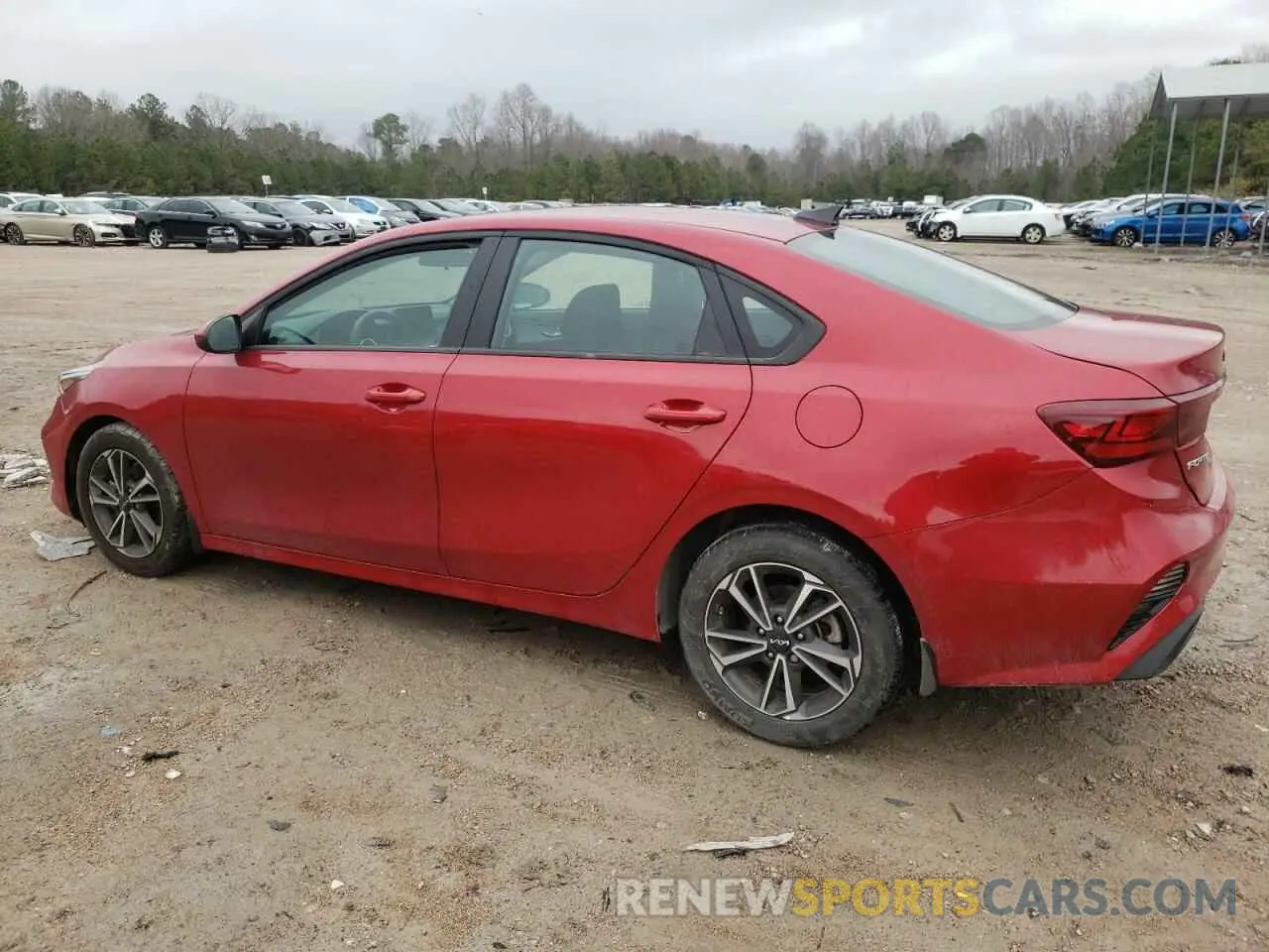 2 fotografías del automóvil dañado 3KPF24AD1NE494624 KIA FORTE 2022