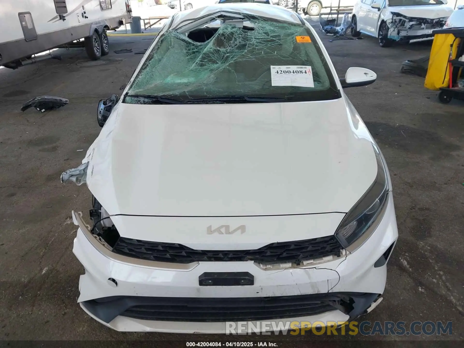 6 fotografías del automóvil dañado 3KPF24AD2NE425361 KIA FORTE 2022