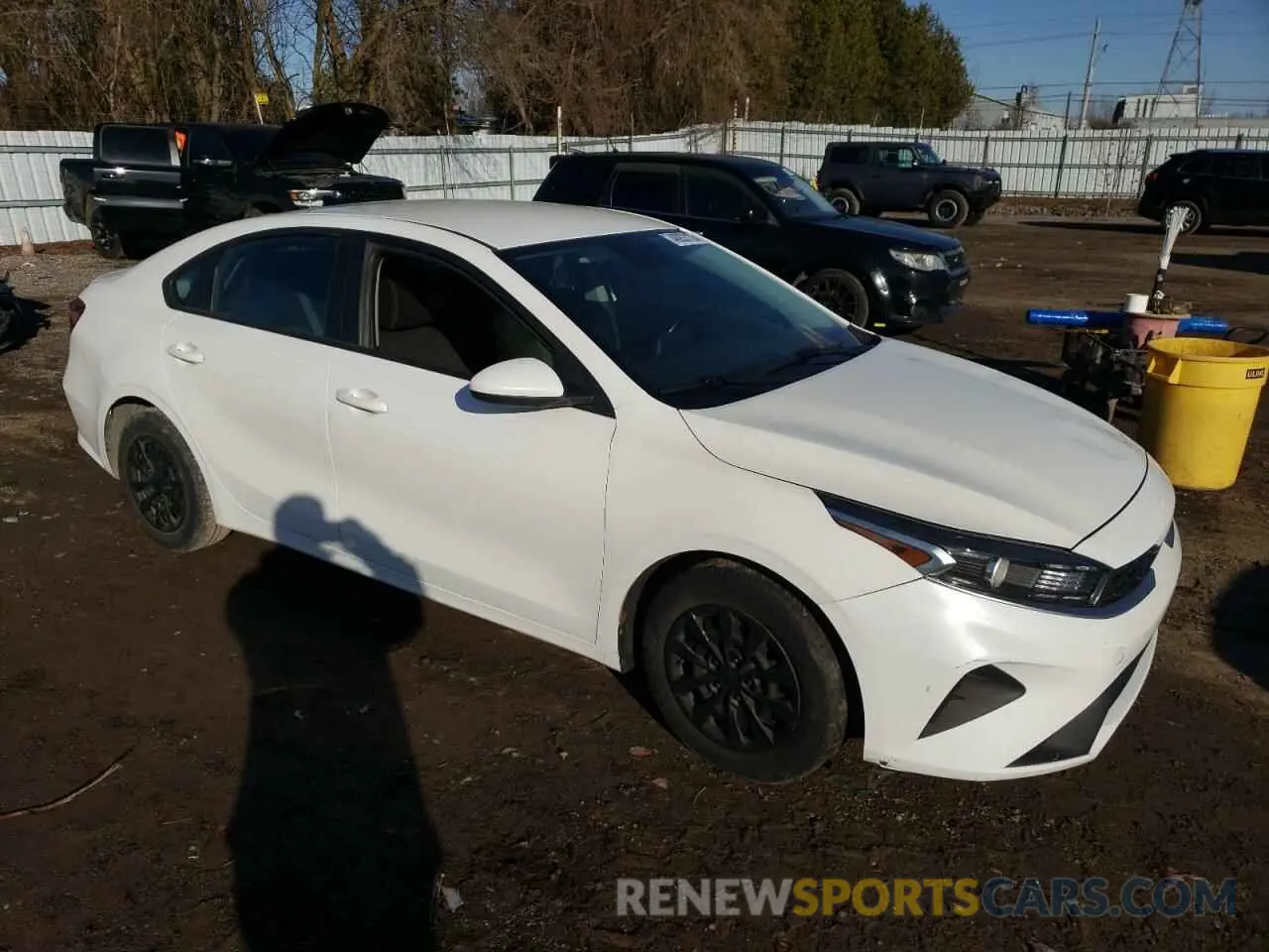4 fotografías del automóvil dañado 3KPF24AD2NE438742 KIA FORTE 2022