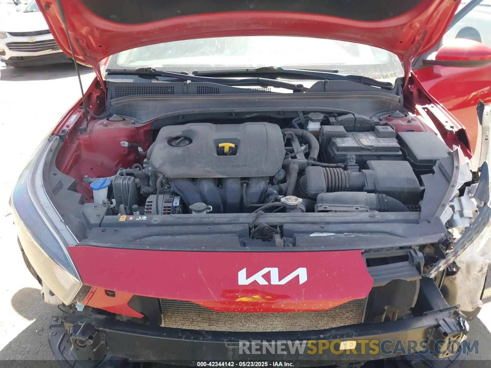 10 fotografías del automóvil dañado 3KPF24AD2NE451474 KIA FORTE 2022