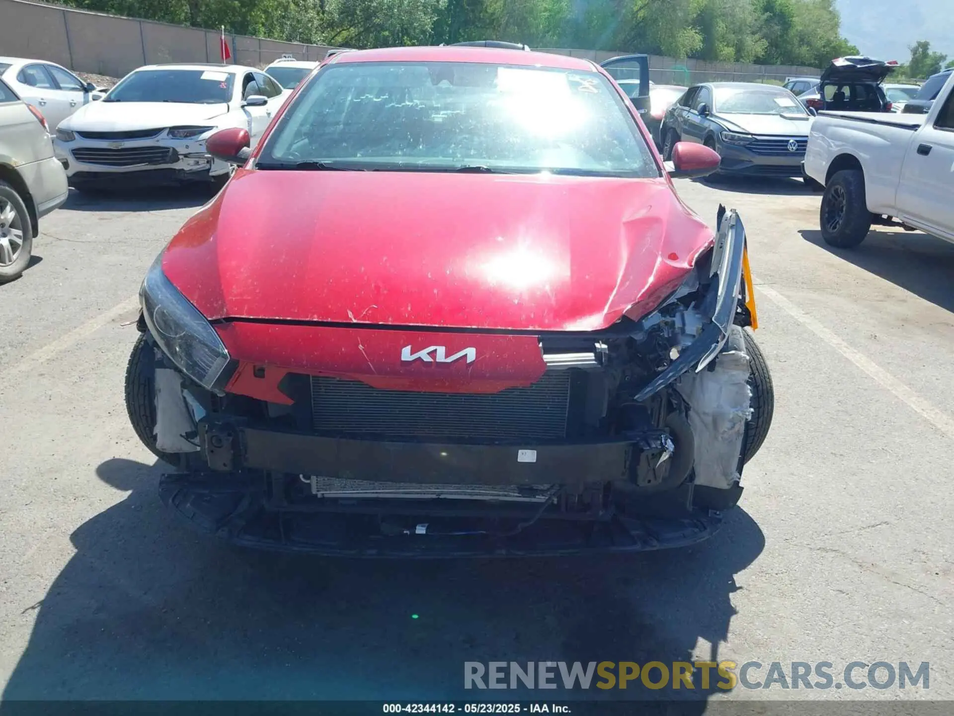 13 fotografías del automóvil dañado 3KPF24AD2NE451474 KIA FORTE 2022