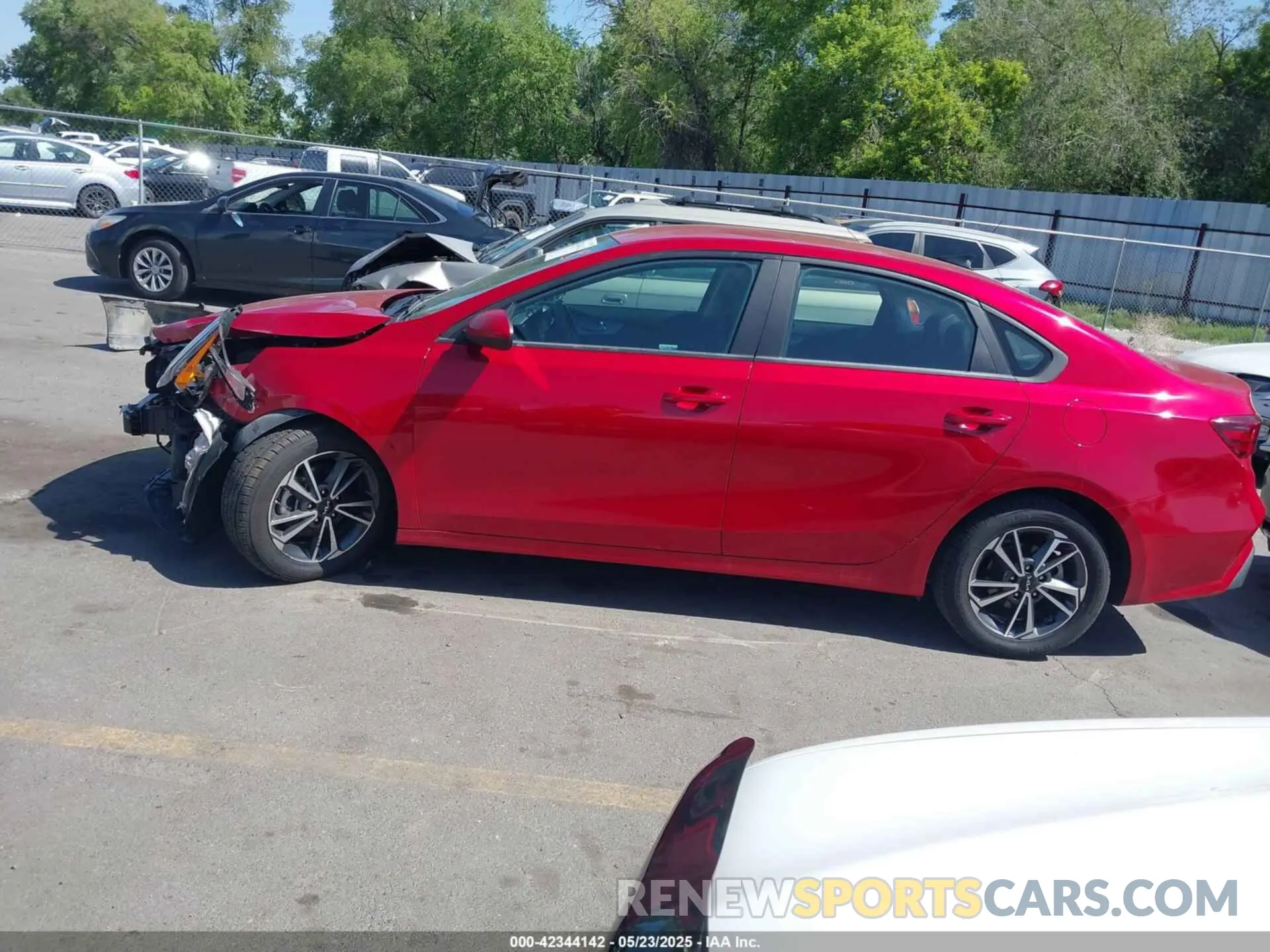 15 fotografías del automóvil dañado 3KPF24AD2NE451474 KIA FORTE 2022