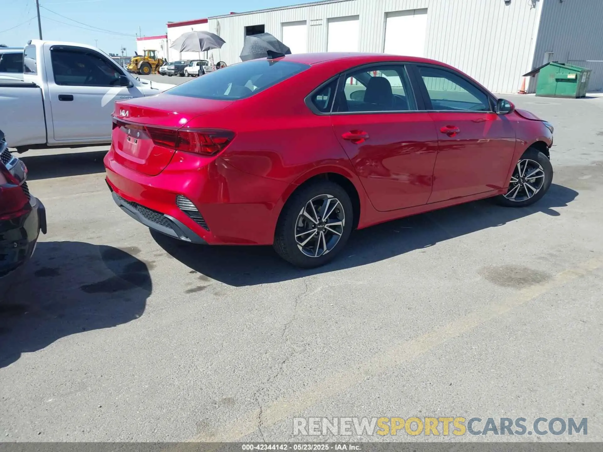 4 fotografías del automóvil dañado 3KPF24AD2NE451474 KIA FORTE 2022