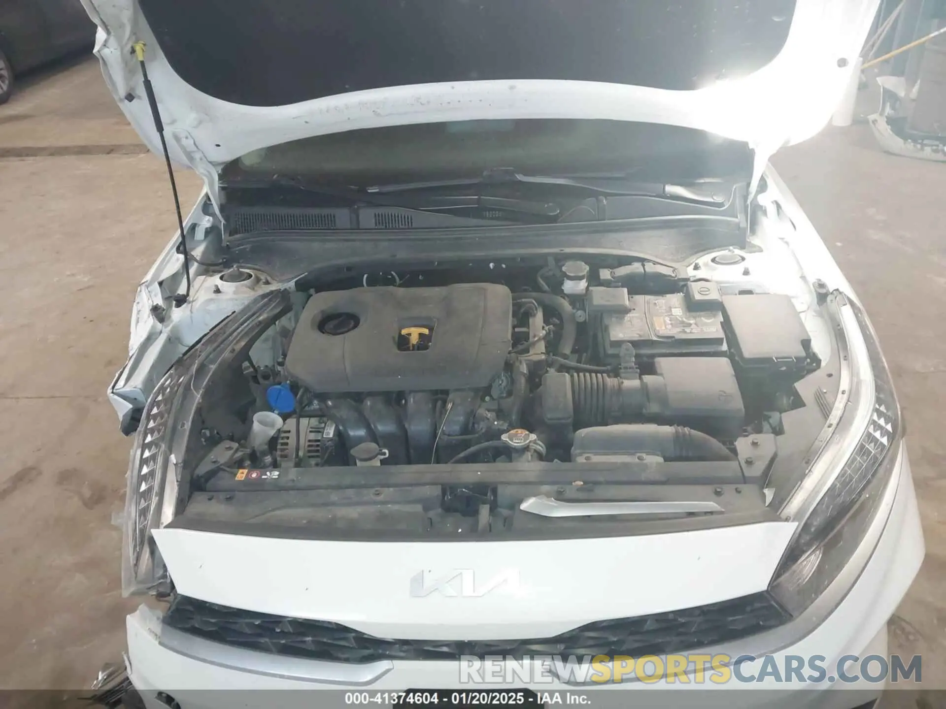 10 fotografías del automóvil dañado 3KPF24AD2NE460238 KIA FORTE 2022