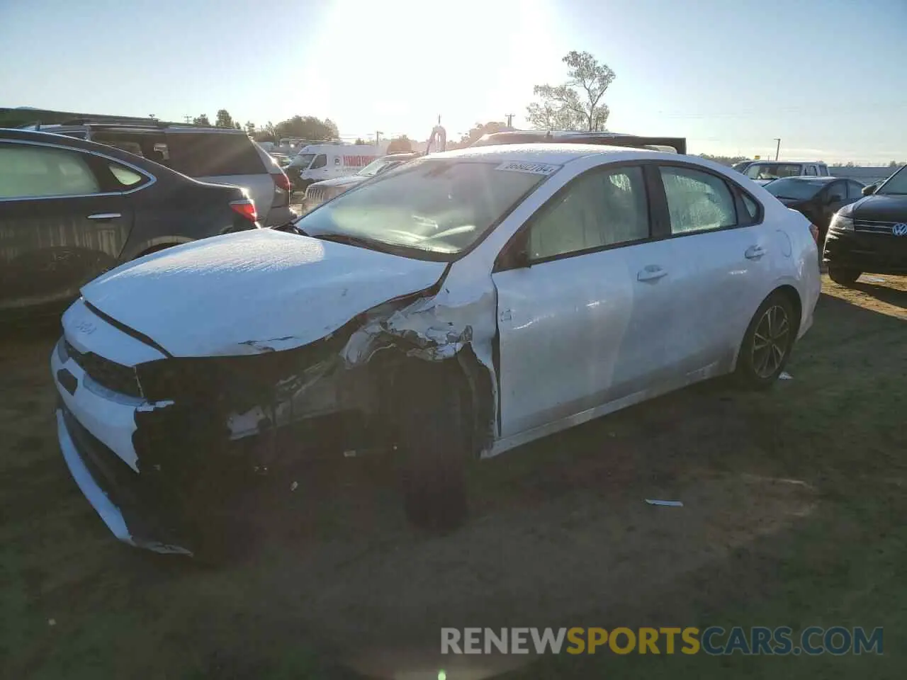 1 fotografías del automóvil dañado 3KPF24AD3NE427653 KIA FORTE 2022