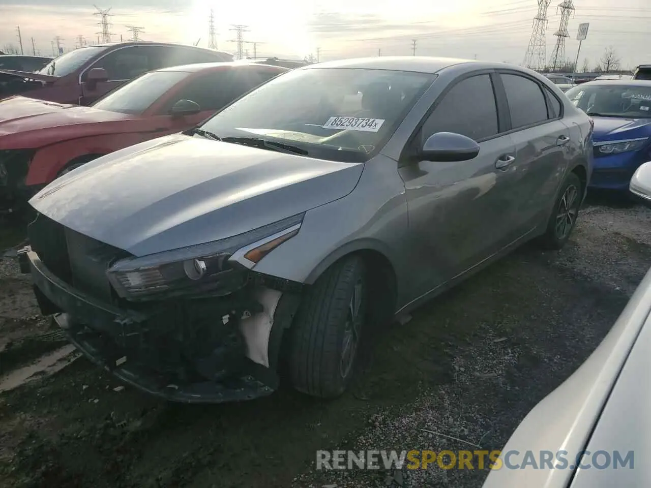 1 fotografías del automóvil dañado 3KPF24AD3NE462029 KIA FORTE 2022