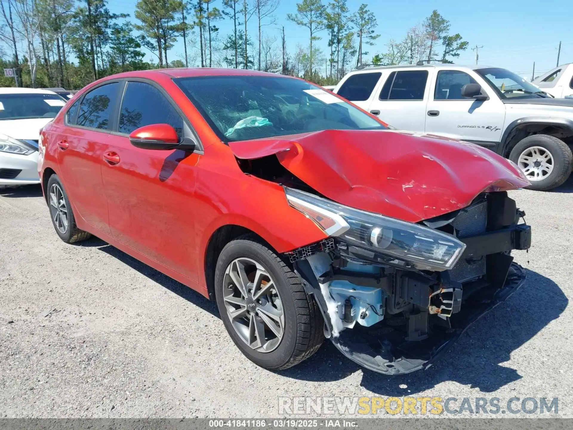 1 fotografías del automóvil dañado 3KPF24AD3NE483432 KIA FORTE 2022