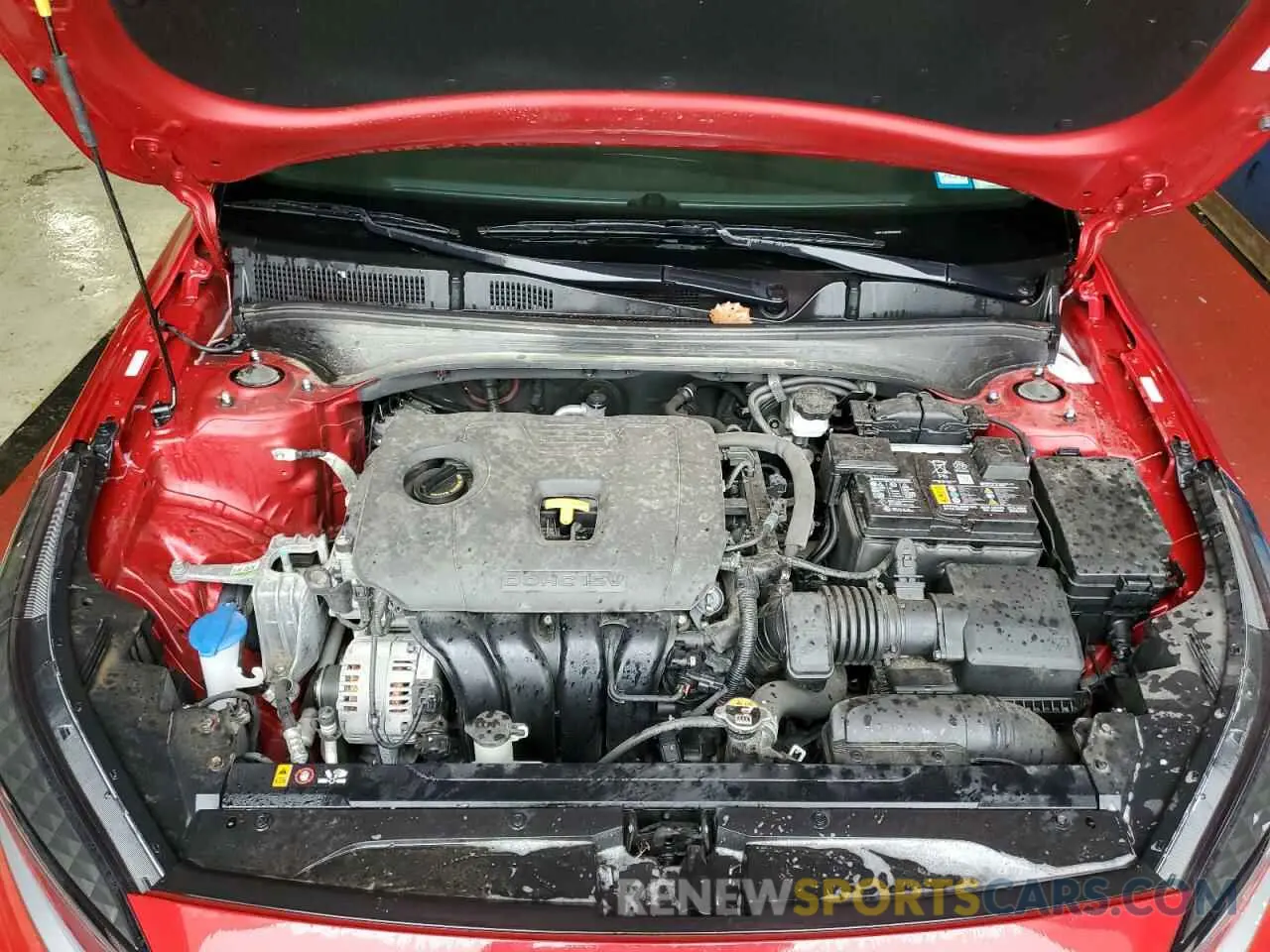 11 fotografías del automóvil dañado 3KPF24AD3NE494950 KIA FORTE 2022