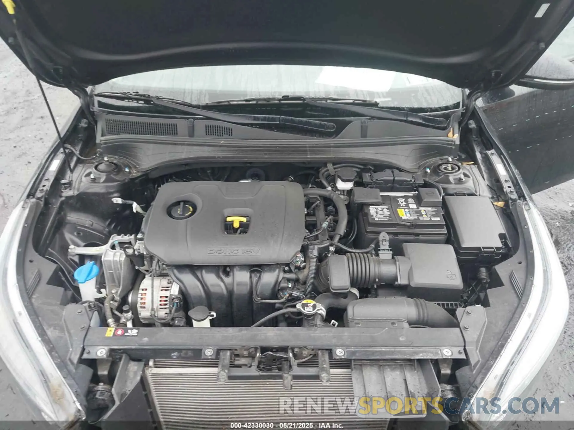 10 fotografías del automóvil dañado 3KPF24AD4NE429525 KIA FORTE 2022
