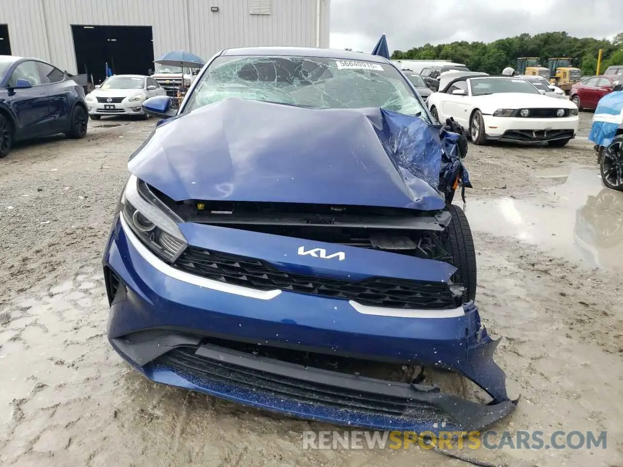 5 fotografías del automóvil dañado 3KPF24AD4NE429606 KIA FORTE 2022