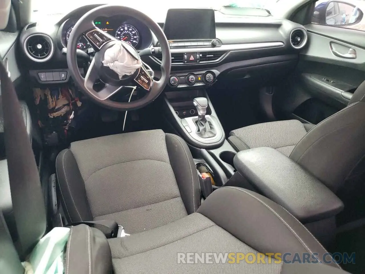 8 fotografías del automóvil dañado 3KPF24AD4NE429606 KIA FORTE 2022