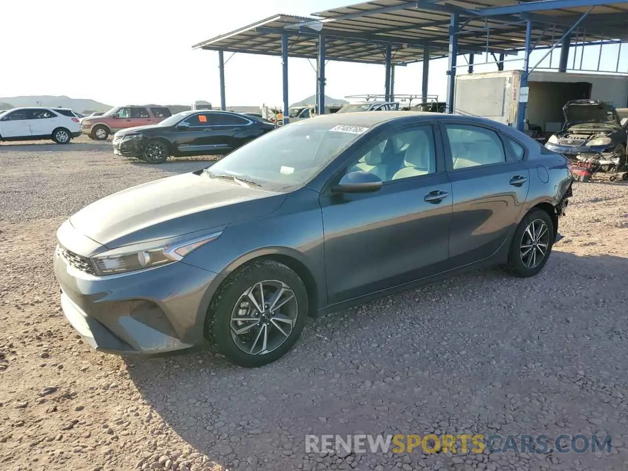 1 fotografías del automóvil dañado 3KPF24AD4NE437012 KIA FORTE 2022
