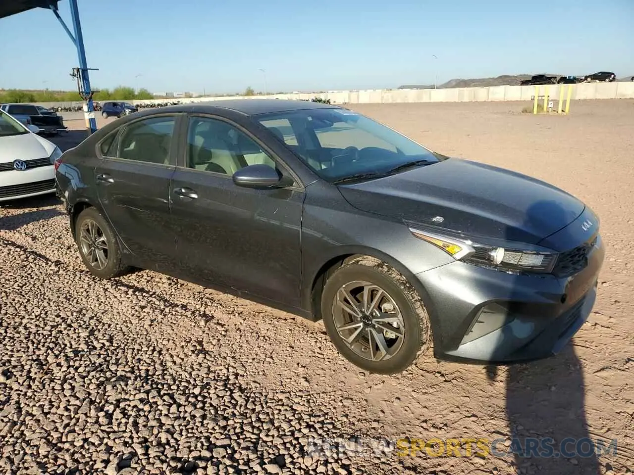 4 fotografías del automóvil dañado 3KPF24AD4NE437012 KIA FORTE 2022