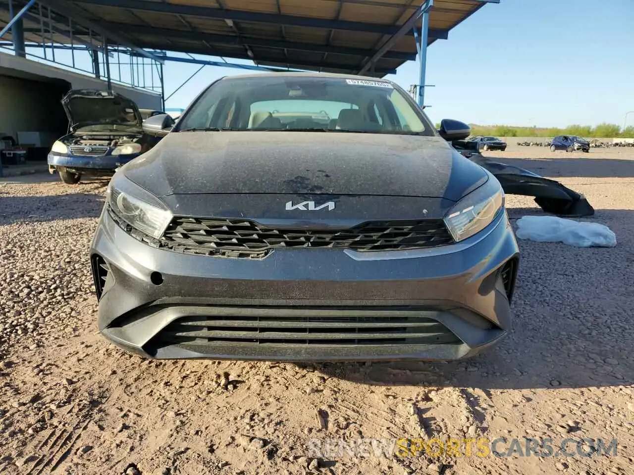 5 fotografías del automóvil dañado 3KPF24AD4NE437012 KIA FORTE 2022