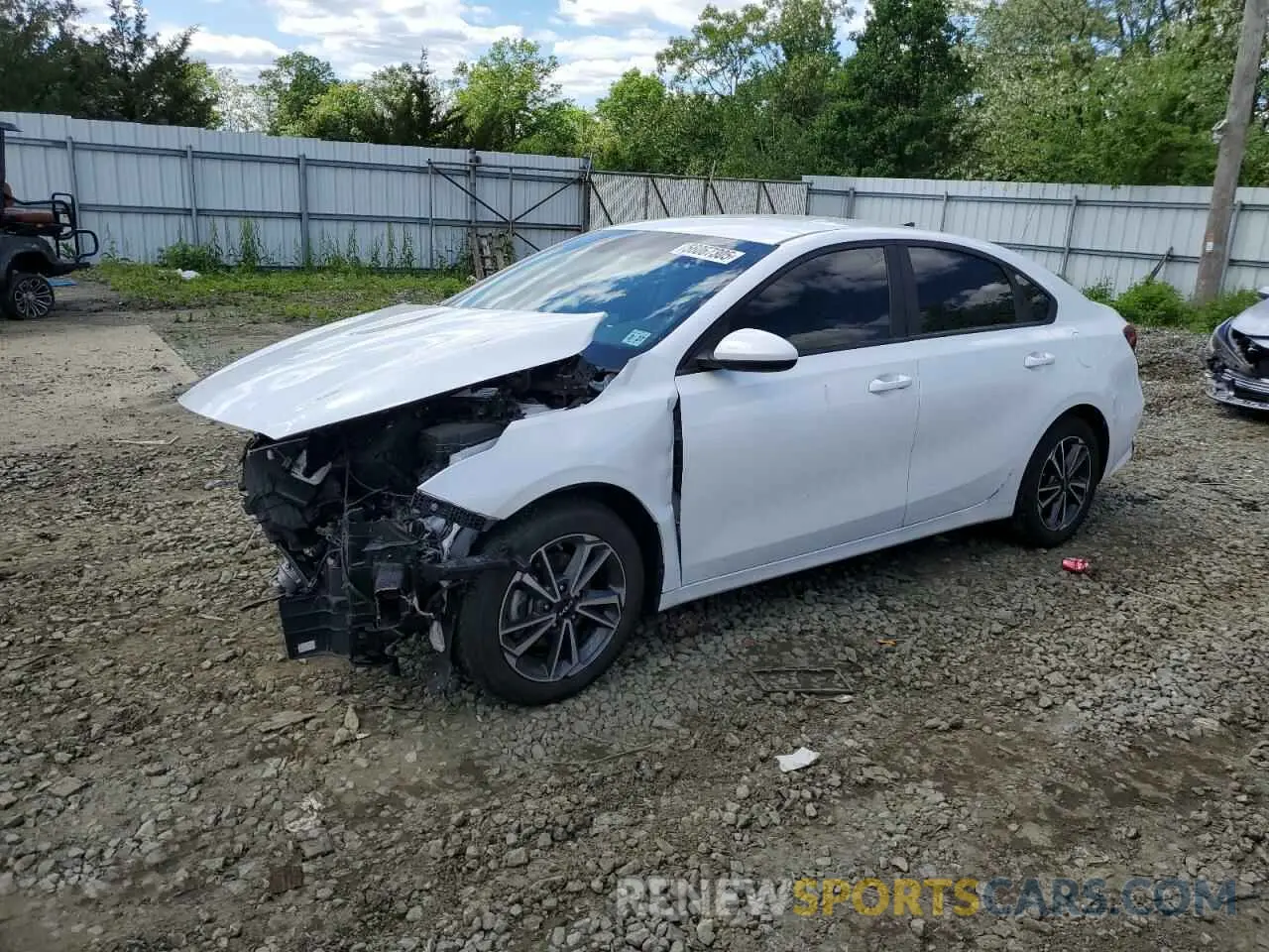 1 fotografías del automóvil dañado 3KPF24AD4NE448298 KIA FORTE 2022