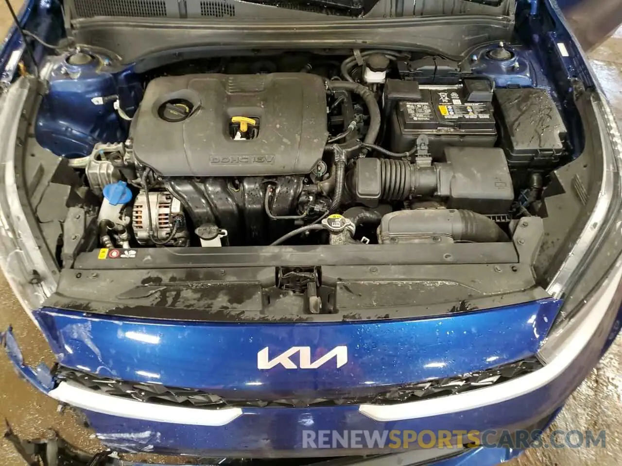 11 fotografías del automóvil dañado 3KPF24AD4NE453680 KIA FORTE 2022