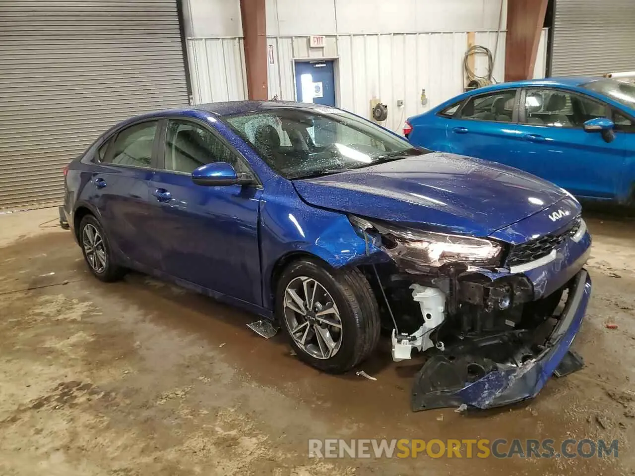 4 fotografías del automóvil dañado 3KPF24AD4NE453680 KIA FORTE 2022