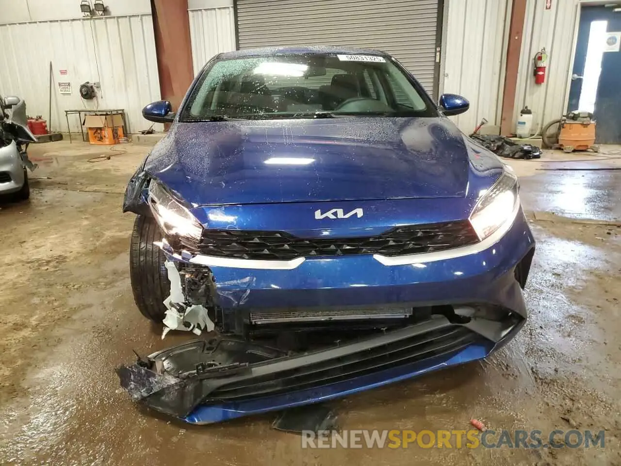 5 fotografías del automóvil dañado 3KPF24AD4NE453680 KIA FORTE 2022
