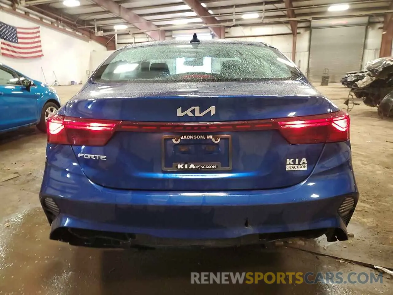 6 fotografías del automóvil dañado 3KPF24AD4NE453680 KIA FORTE 2022