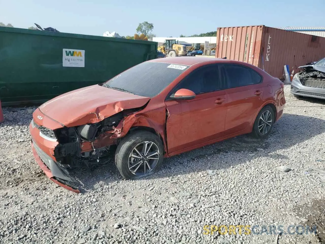 1 fotografías del automóvil dañado 3KPF24AD4NE475131 KIA FORTE 2022
