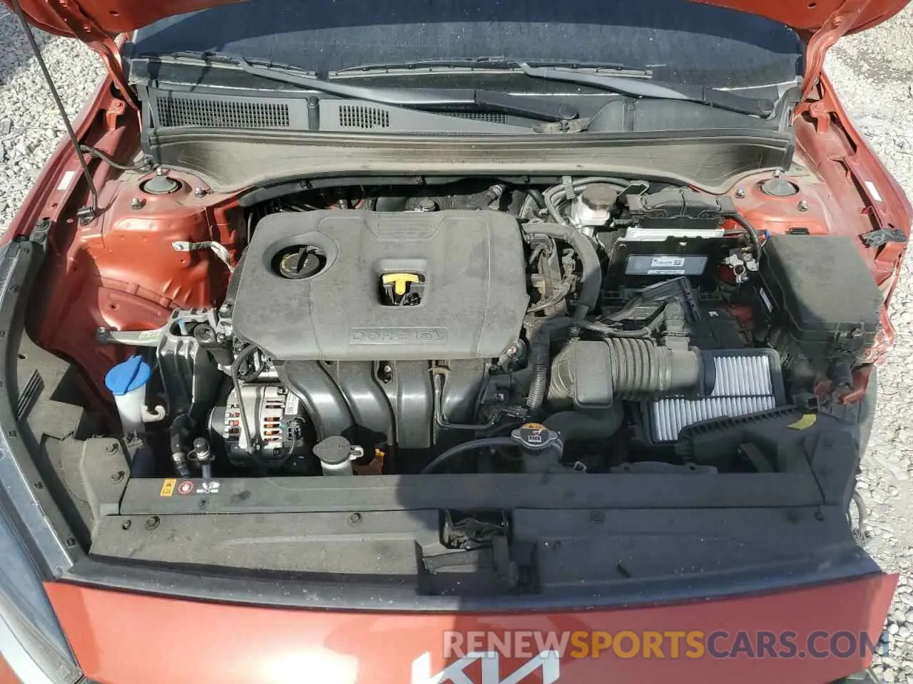 11 fotografías del automóvil dañado 3KPF24AD4NE475131 KIA FORTE 2022