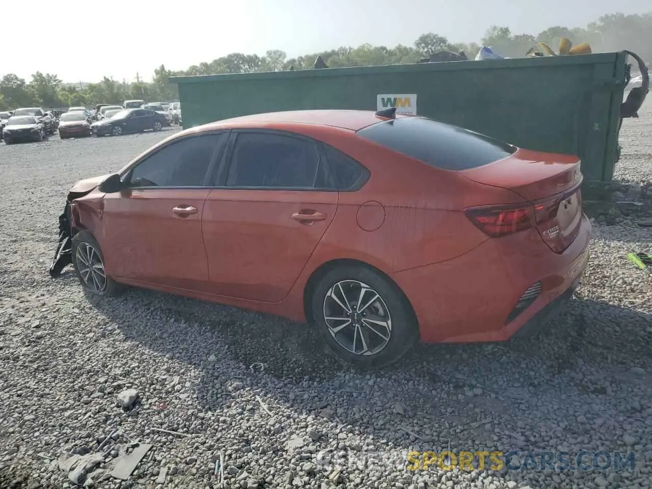 2 fotografías del automóvil dañado 3KPF24AD4NE475131 KIA FORTE 2022