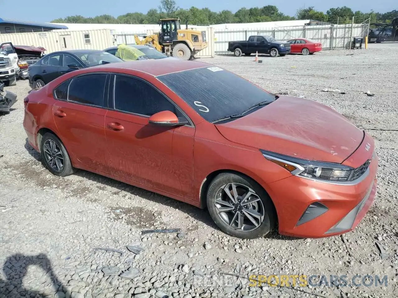 4 fotografías del automóvil dañado 3KPF24AD4NE475131 KIA FORTE 2022