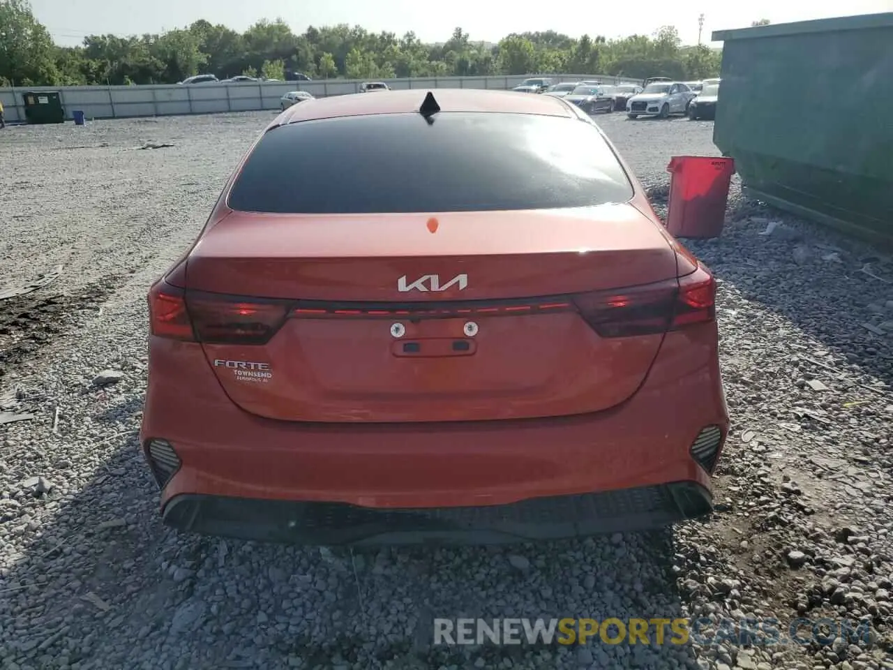 6 fotografías del automóvil dañado 3KPF24AD4NE475131 KIA FORTE 2022