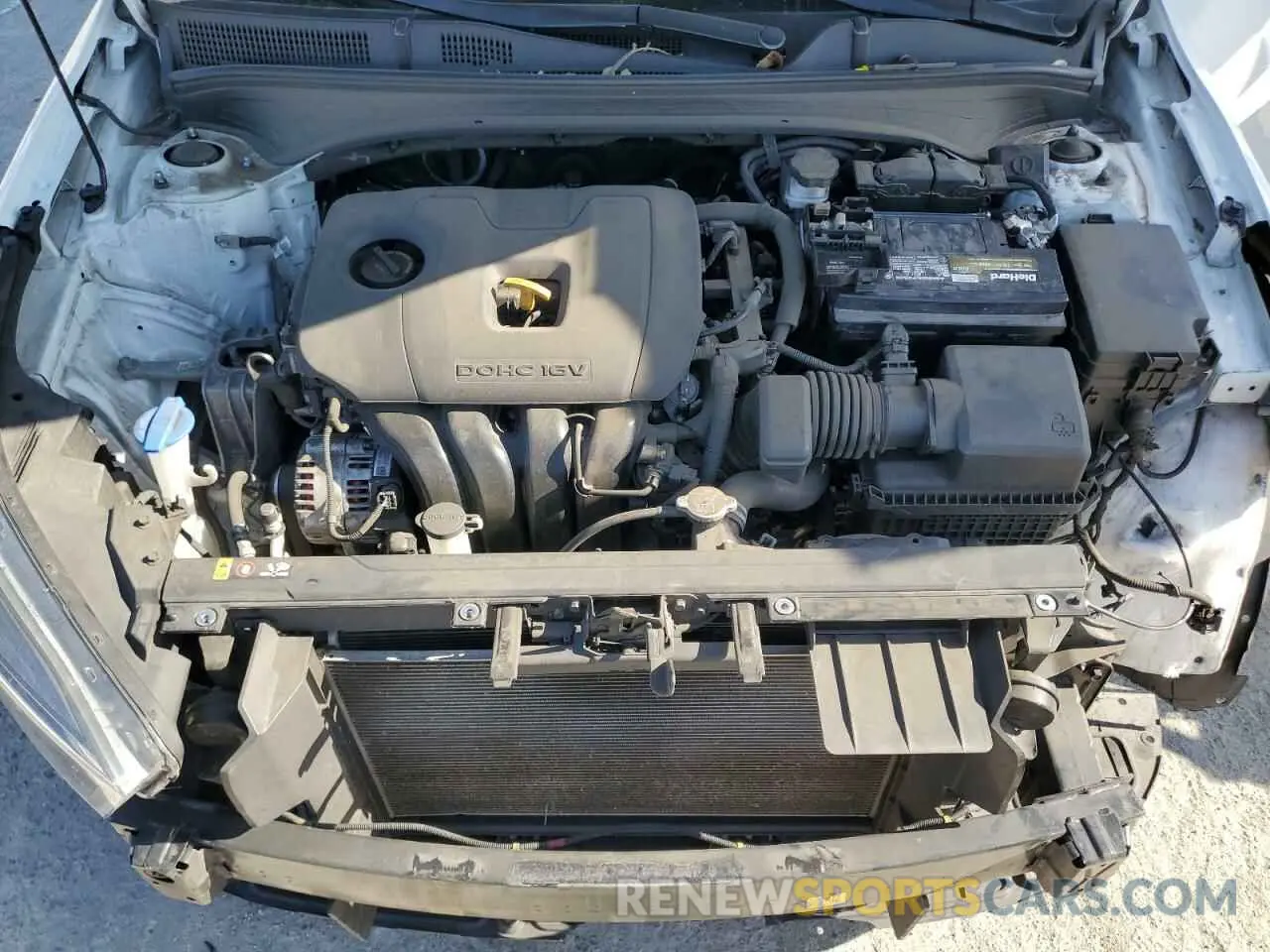 11 fotografías del automóvil dañado 3KPF24AD4NE476392 KIA FORTE 2022