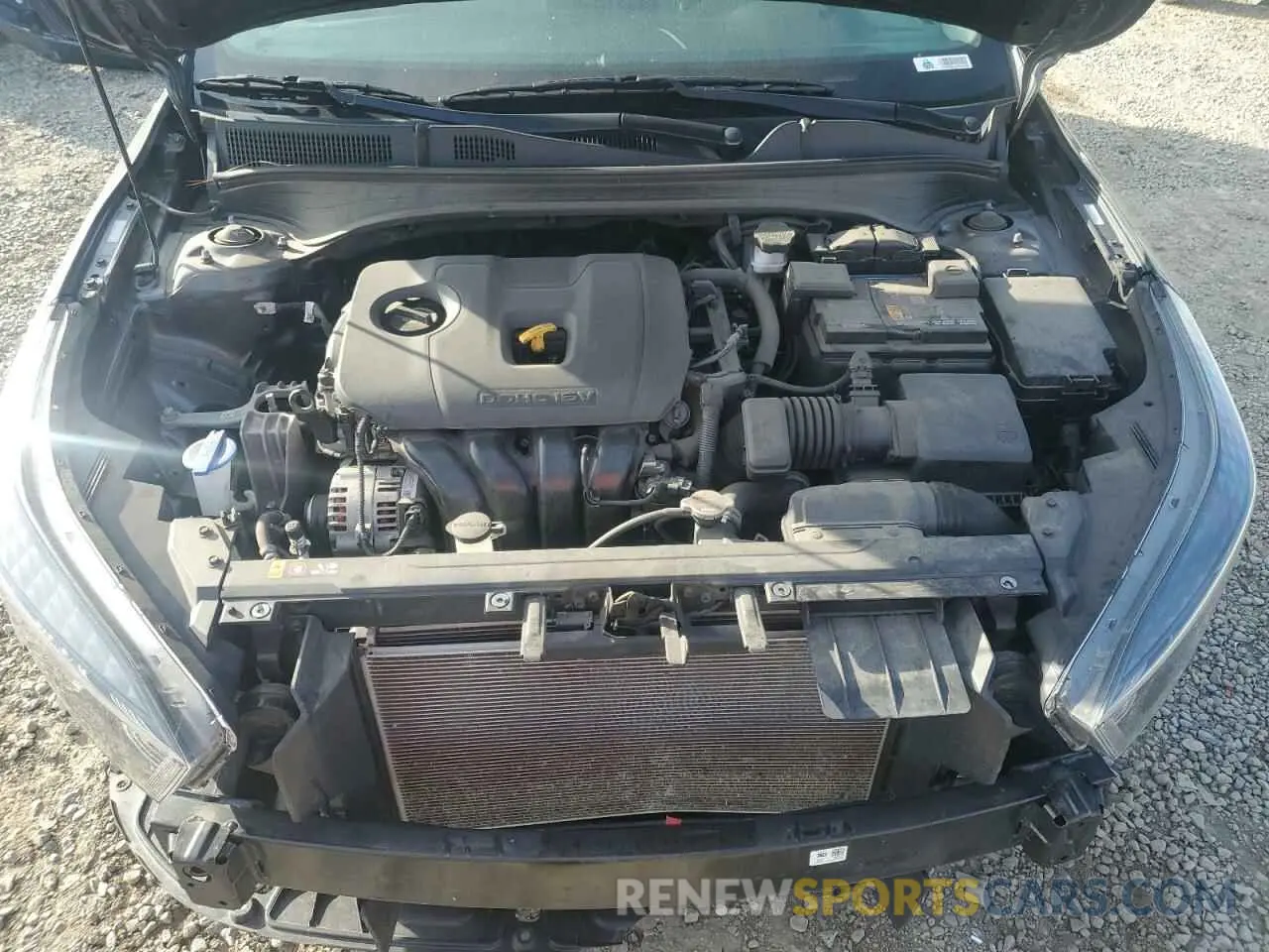 11 fotografías del automóvil dañado 3KPF24AD5NE417304 KIA FORTE 2022