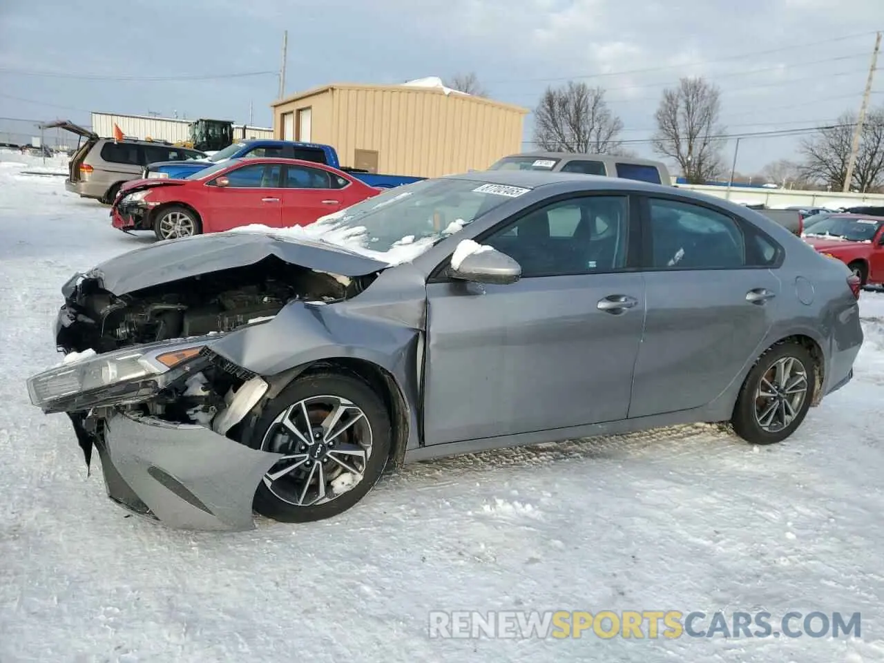 1 fotografías del automóvil dañado 3KPF24AD5NE436323 KIA FORTE 2022