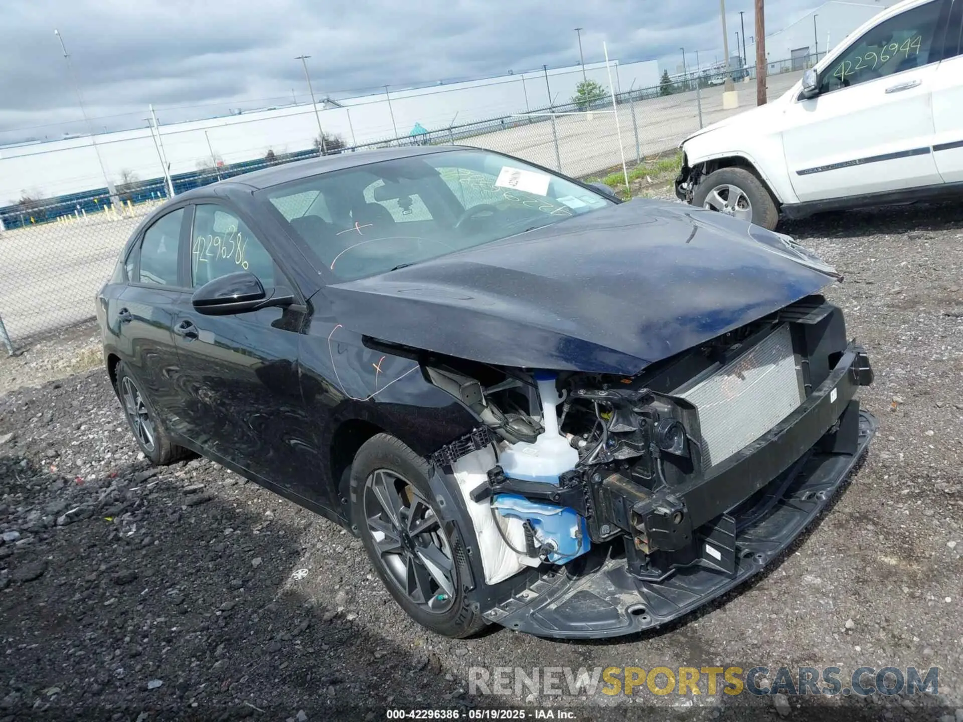 1 fotografías del automóvil dañado 3KPF24AD5NE449153 KIA FORTE 2022
