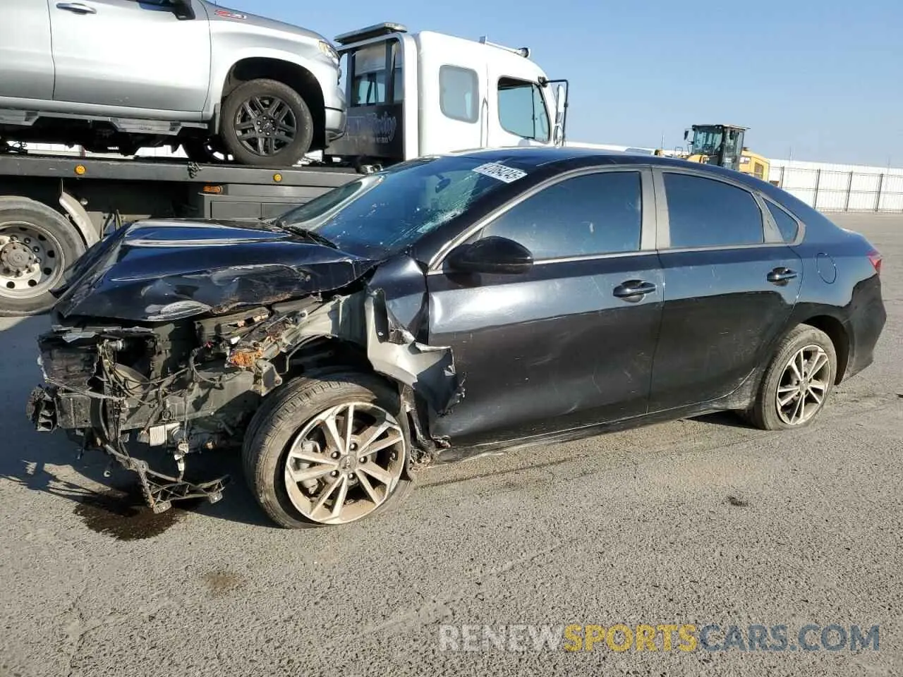 1 fotografías del automóvil dañado 3KPF24AD5NE460444 KIA FORTE 2022