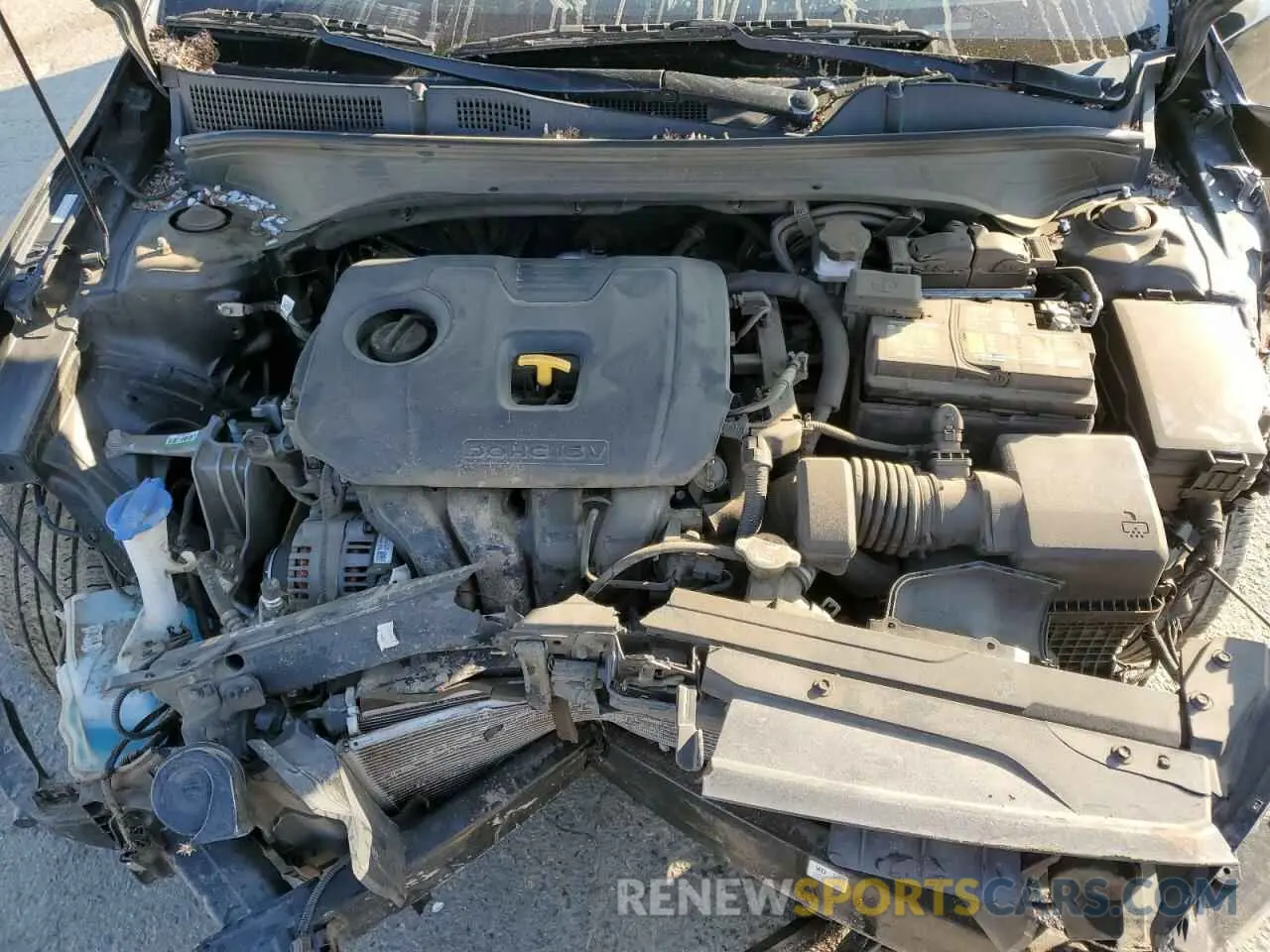 11 fotografías del automóvil dañado 3KPF24AD5NE460444 KIA FORTE 2022