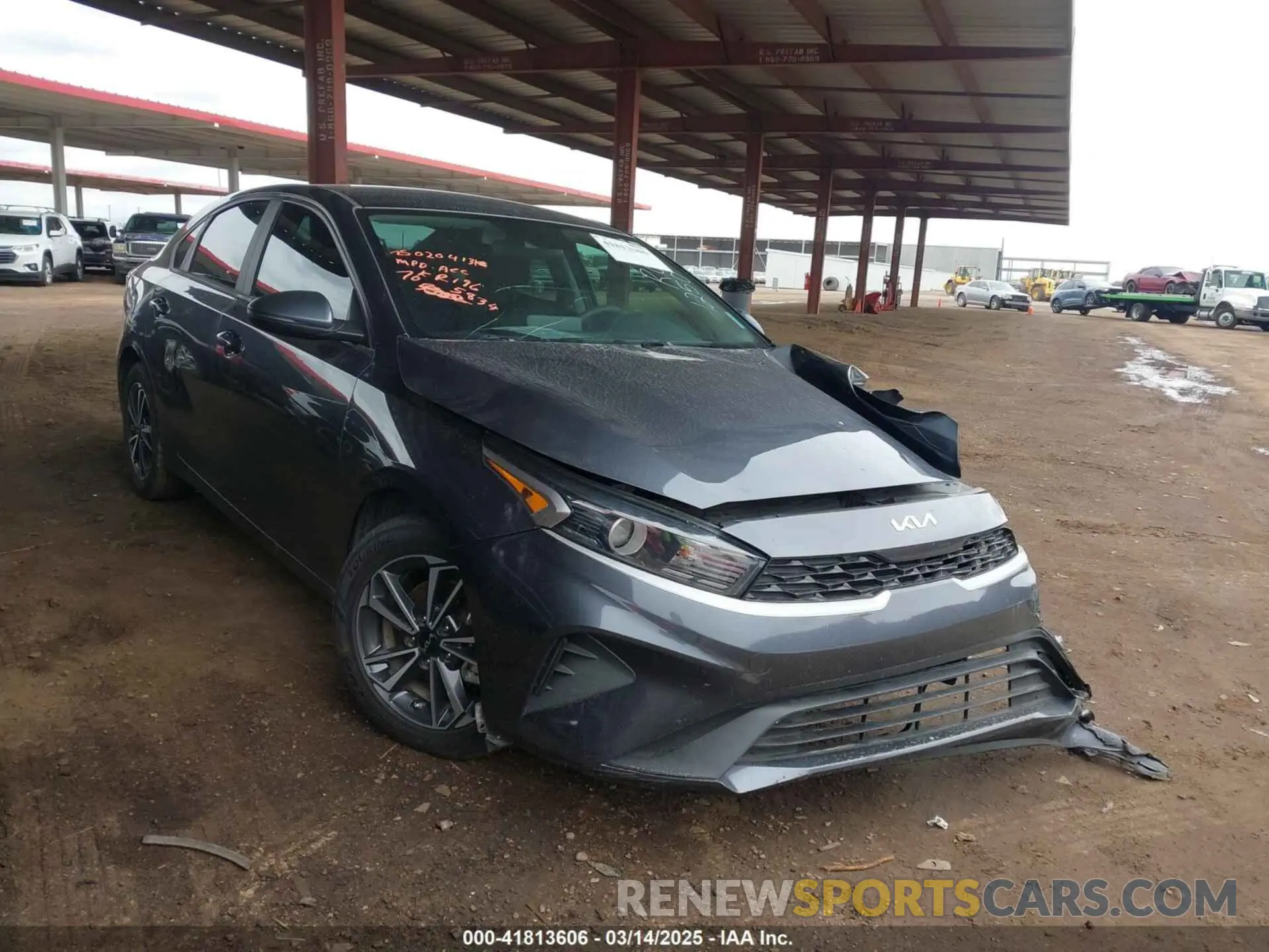 1 fotografías del automóvil dañado 3KPF24AD5NE475834 KIA FORTE 2022
