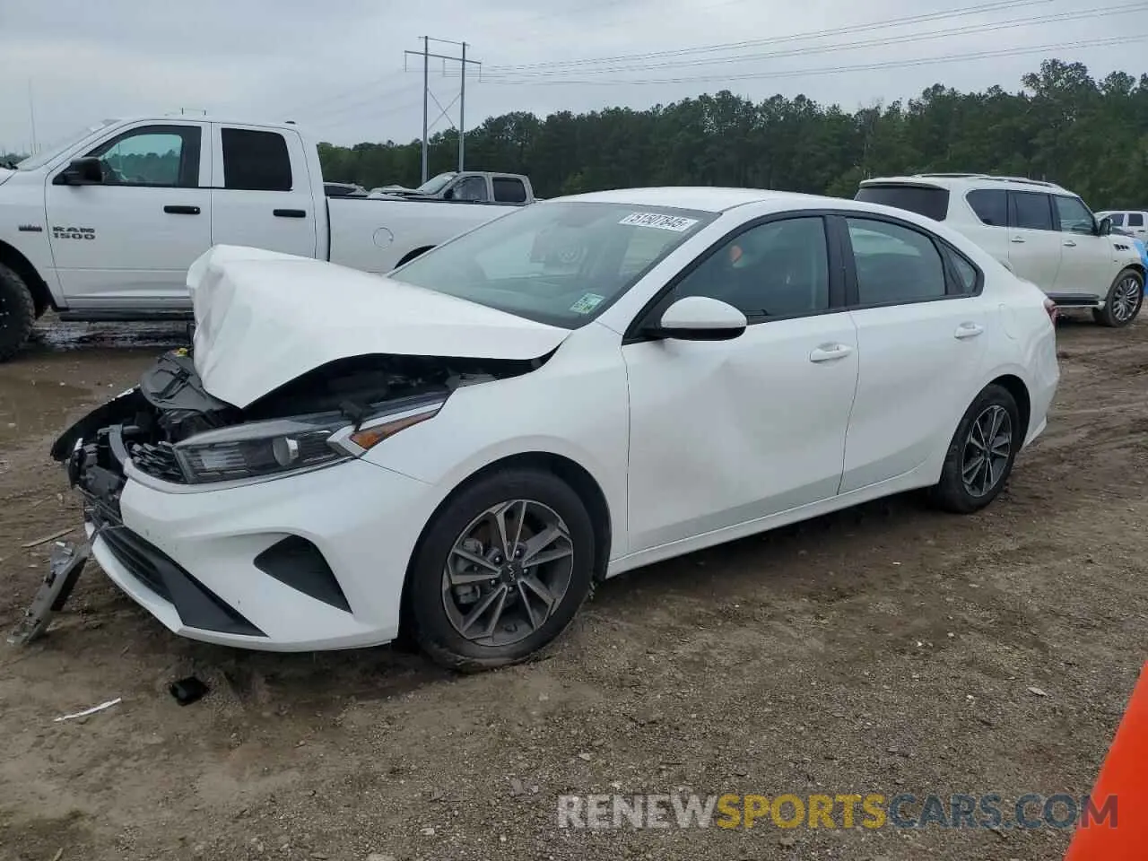 1 fotografías del automóvil dañado 3KPF24AD5NE487014 KIA FORTE 2022