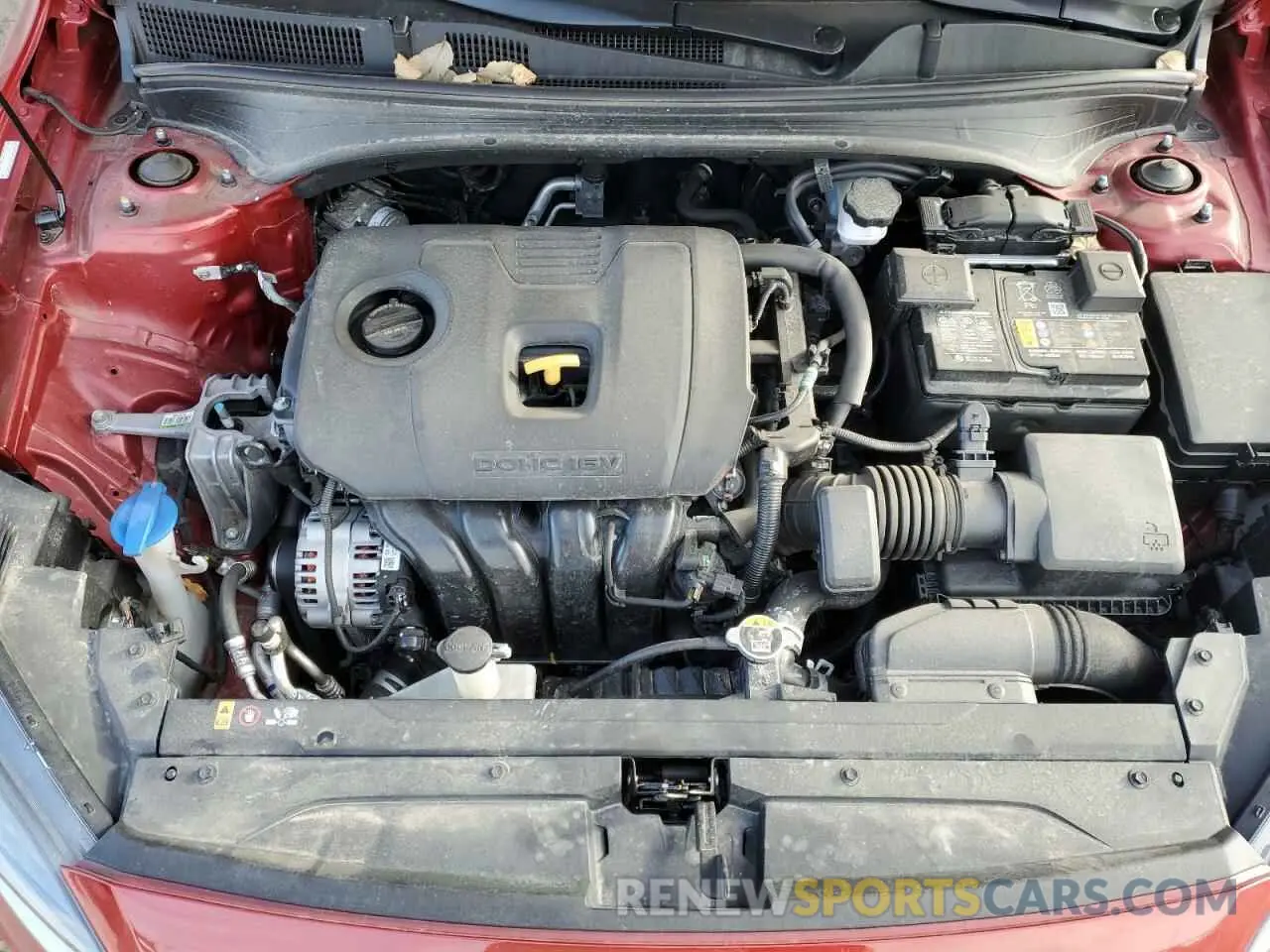 11 fotografías del automóvil dañado 3KPF24AD5NE497090 KIA FORTE 2022
