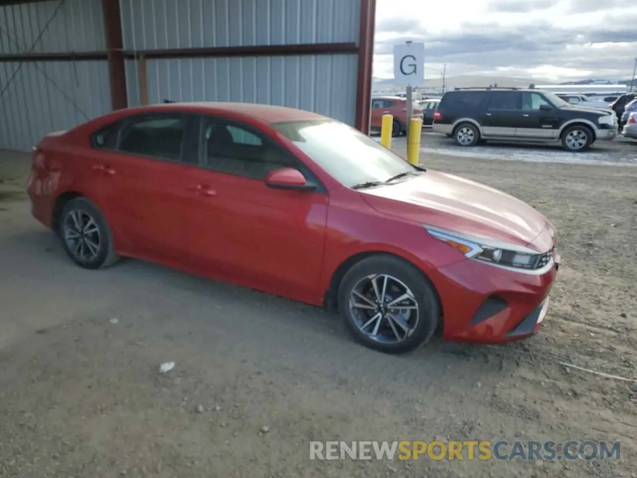 4 fotografías del automóvil dañado 3KPF24AD5NE497090 KIA FORTE 2022