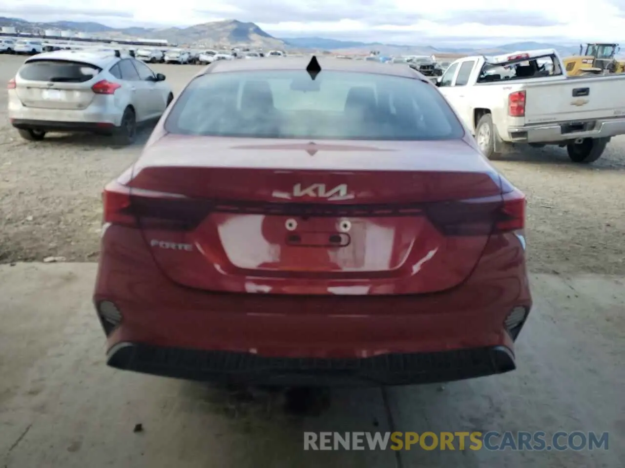 6 fotografías del automóvil dañado 3KPF24AD5NE497090 KIA FORTE 2022