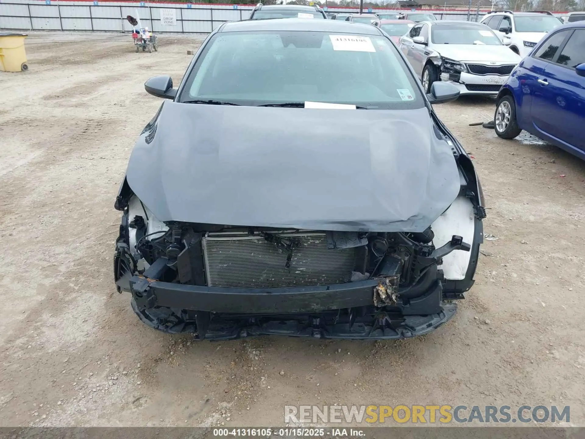 12 fotografías del automóvil dañado 3KPF24AD5NE502790 KIA FORTE 2022