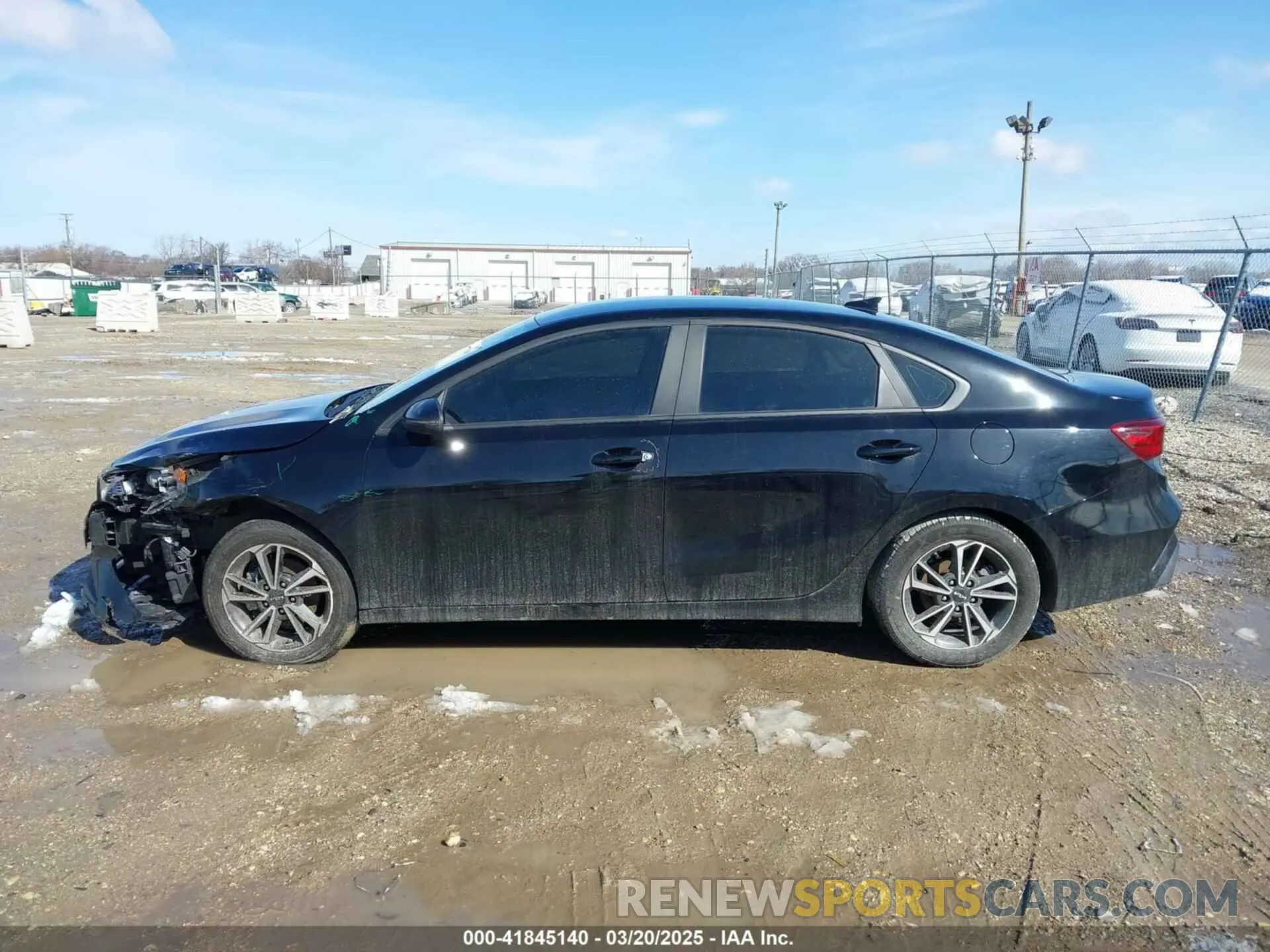 14 fotografías del automóvil dañado 3KPF24AD6NE424973 KIA FORTE 2022