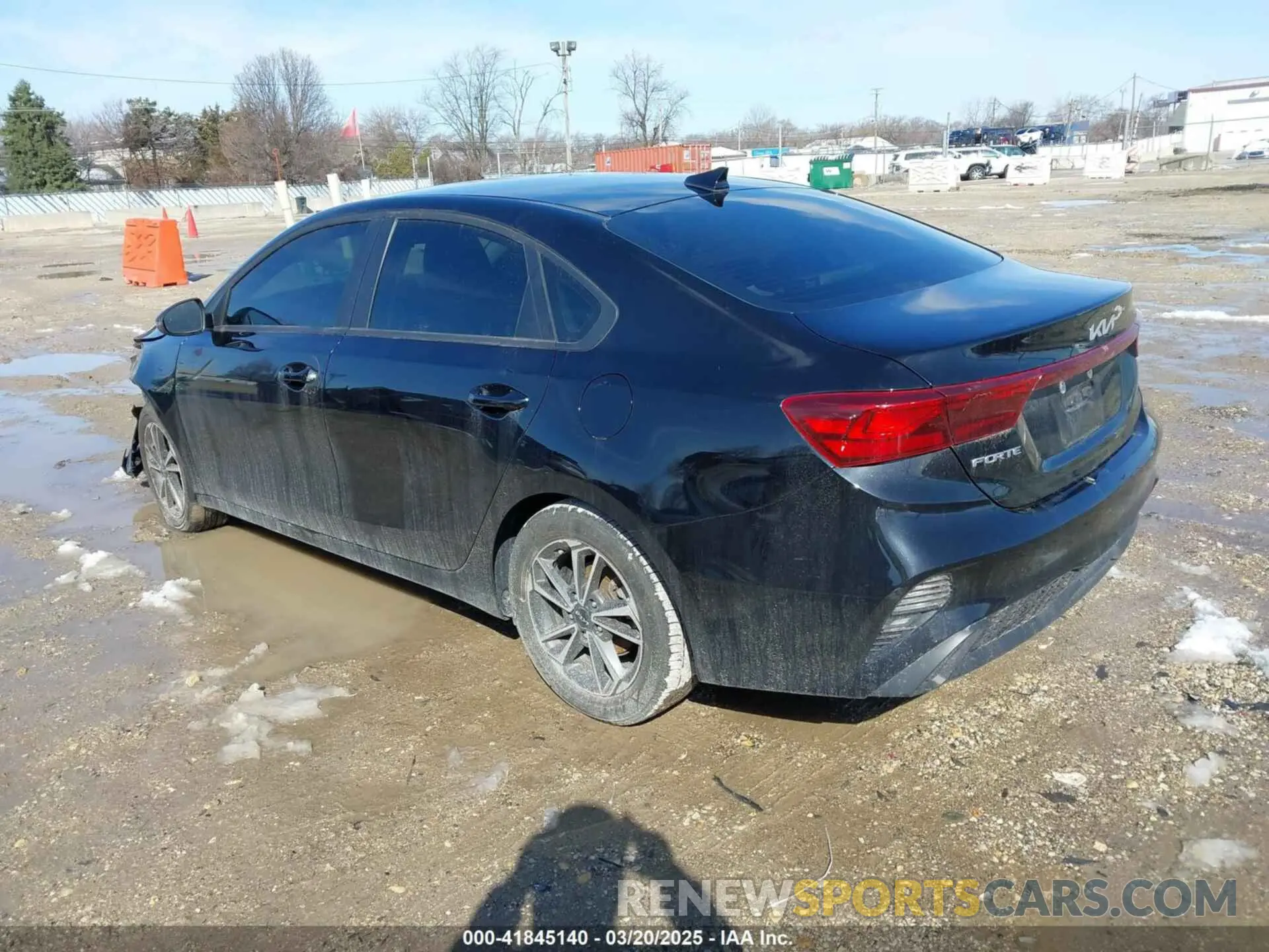 3 fotografías del automóvil dañado 3KPF24AD6NE424973 KIA FORTE 2022
