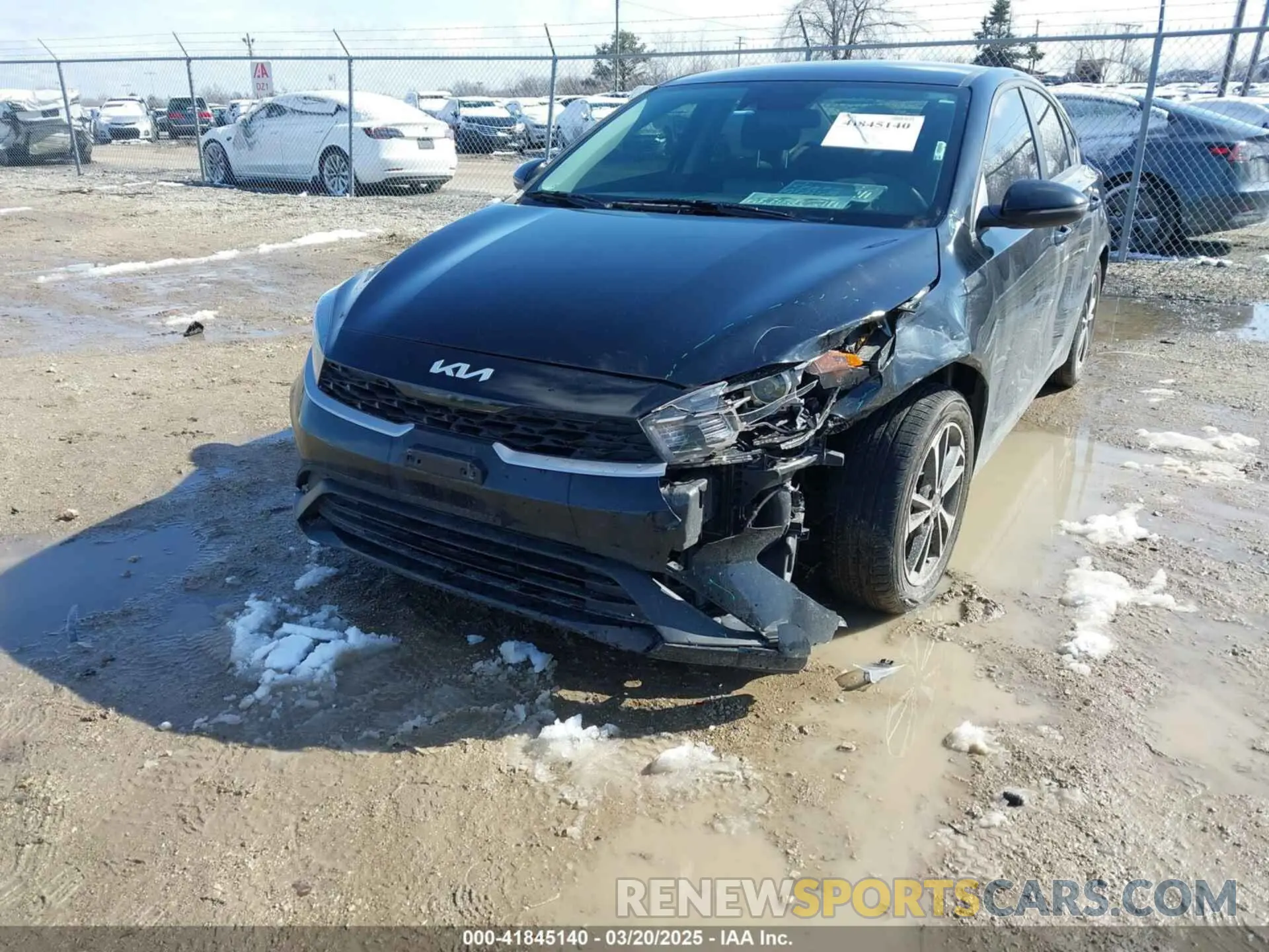 6 fotografías del automóvil dañado 3KPF24AD6NE424973 KIA FORTE 2022
