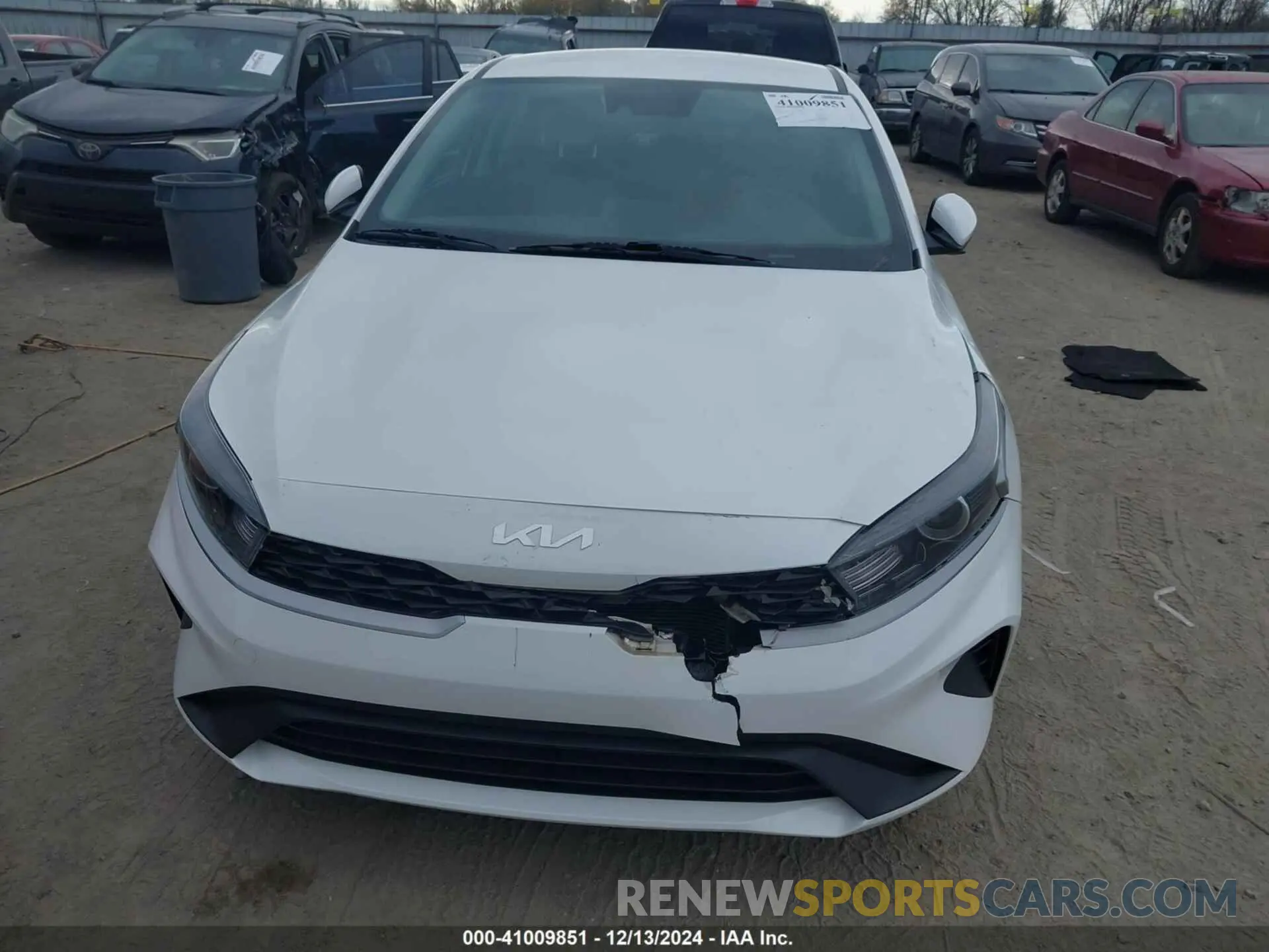 6 fotografías del automóvil dañado 3KPF24AD6NE425606 KIA FORTE 2022