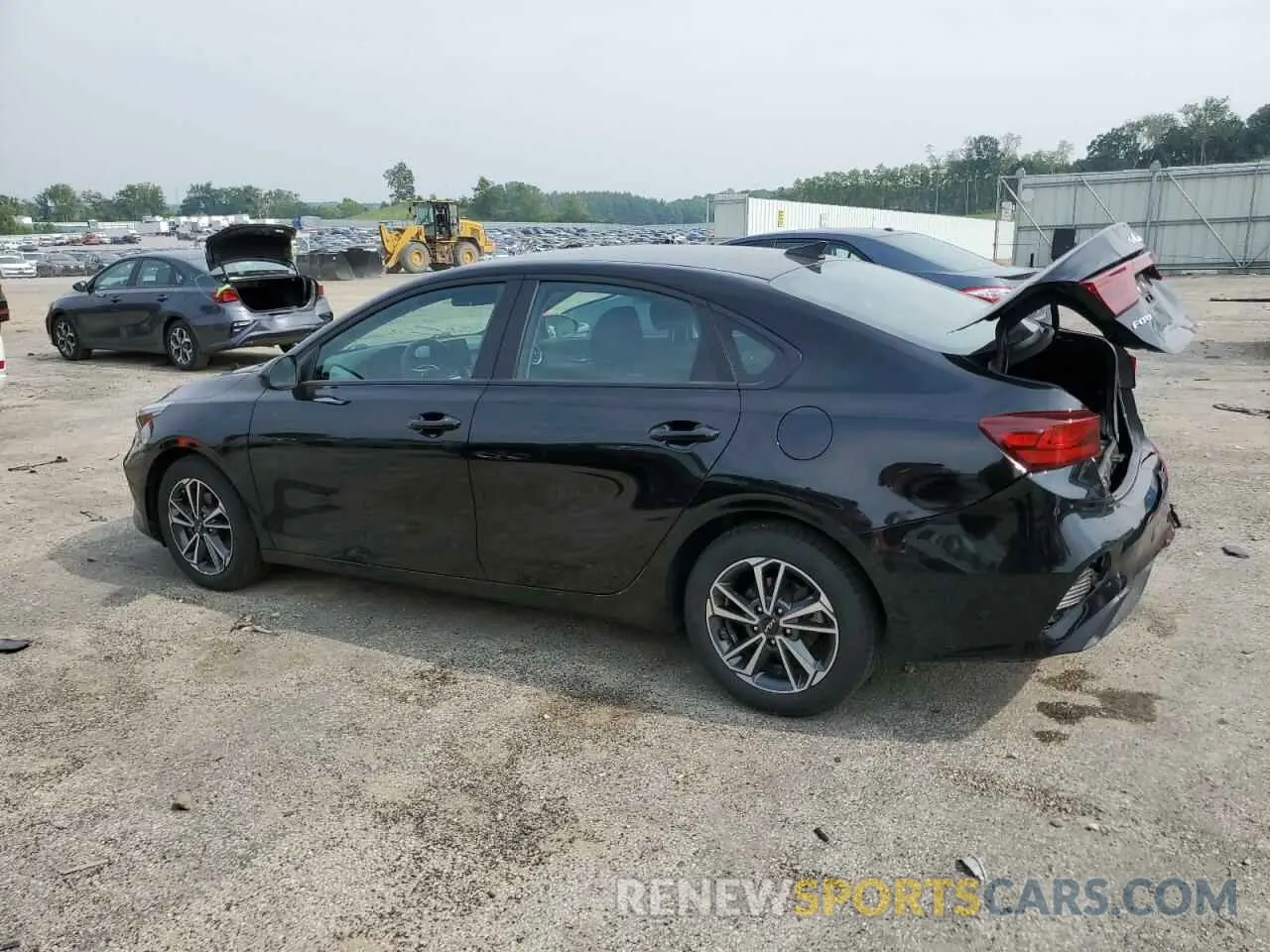 2 fotografías del automóvil dañado 3KPF24AD6NE431289 KIA FORTE 2022