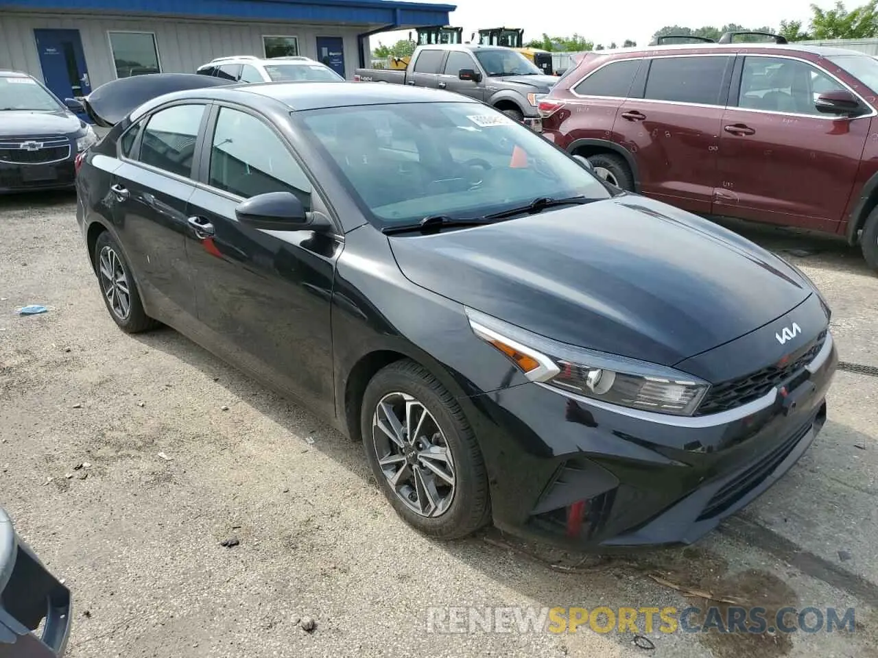 4 fotografías del automóvil dañado 3KPF24AD6NE431289 KIA FORTE 2022