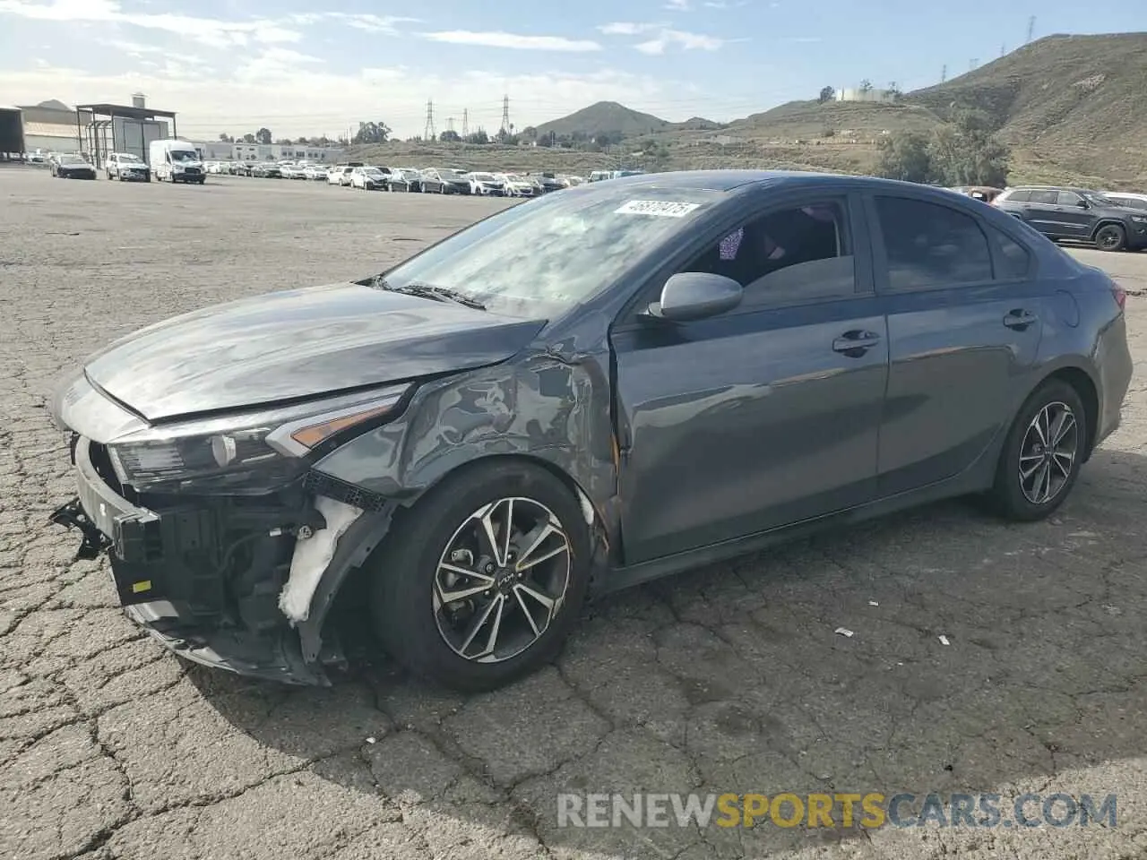 1 fotografías del automóvil dañado 3KPF24AD6NE439134 KIA FORTE 2022